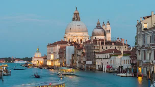 Gran Canal de Venecia Italia — Vídeo de stock