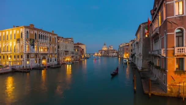 Grand Canal στη Βενετία Ιταλία — Αρχείο Βίντεο