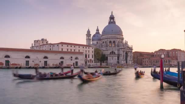 Grande Canal em Veneza Itália — Vídeo de Stock