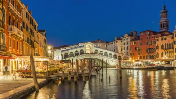 İtalya Venedik 'te Büyük Kanal — Stok video
