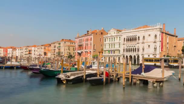 Grand Canal de Venise Italie — Video