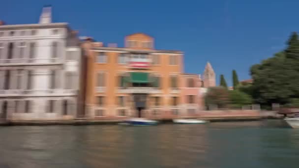 Gran Canal de Venecia Italia — Vídeos de Stock