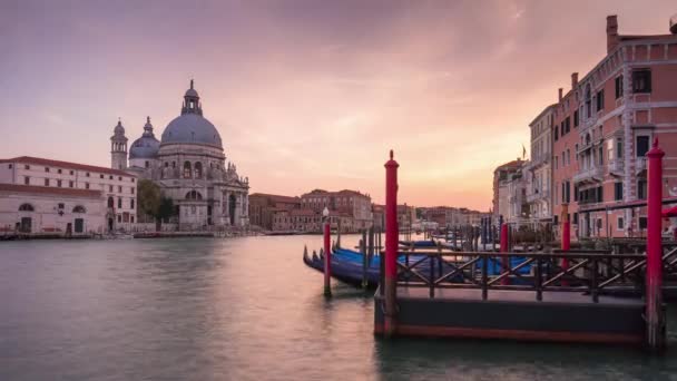 Grand Canal Velencében Olaszország — Stock videók