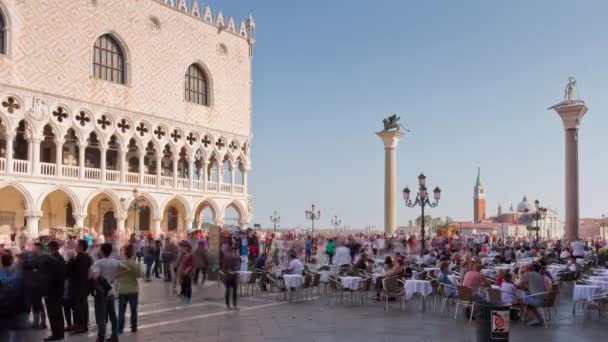 Piazza San Marko en Venecia — Vídeos de Stock