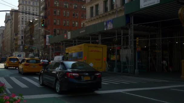 Vita di strada di New York — Video Stock