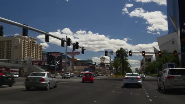 Las Vegas vida de rua . — Vídeo de Stock