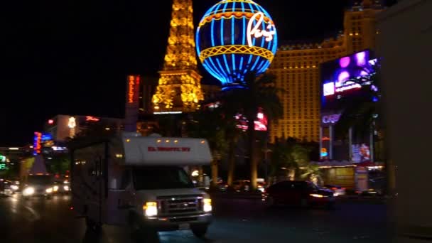 Las vegas nattliv. — Stockvideo