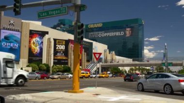 Las Vegas sokak hayat. 