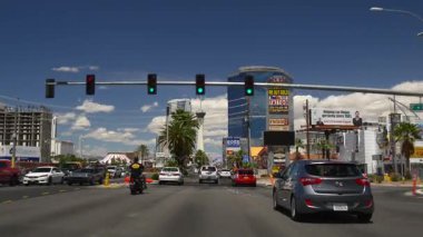 Las Vegas sokak hayat. 
