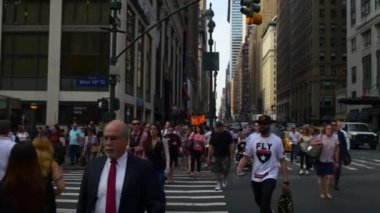 bir new York sokak hayatı