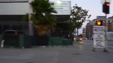 Los Angekes trafikte kavşak