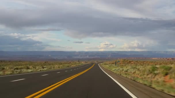 Road in Death Valley — Stock Video