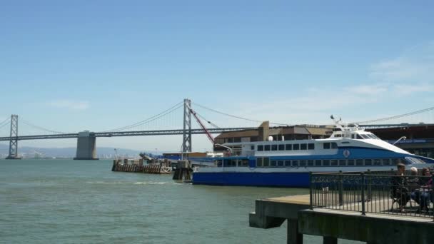 Ponte de Oakland Bay — Vídeo de Stock