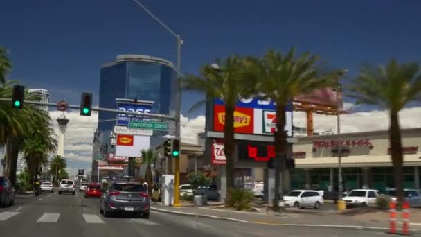 Las vegas Straßenleben. — Stockvideo