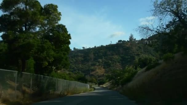 Conducir en la carretera californiana — Vídeo de stock