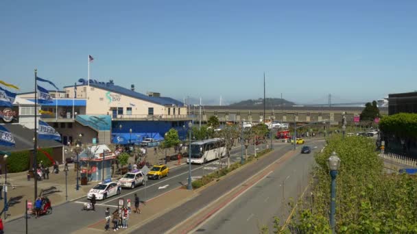 Atestadas calles de San Francisco — Vídeos de Stock