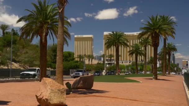 Las Vegas-i utcai élet. — Stock videók