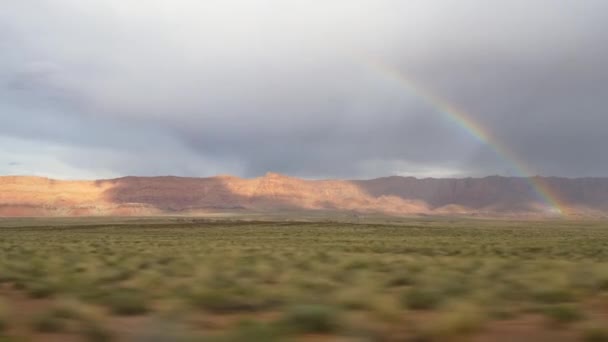 Lege weg in Death Valley — Stockvideo