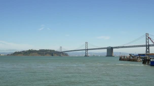 Ponte de Oakland Bay — Vídeo de Stock