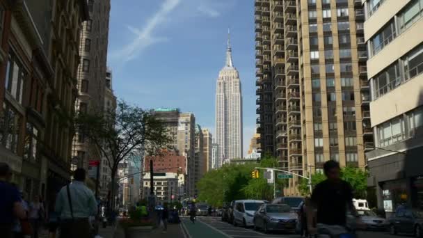 Empire state building — Stock Video