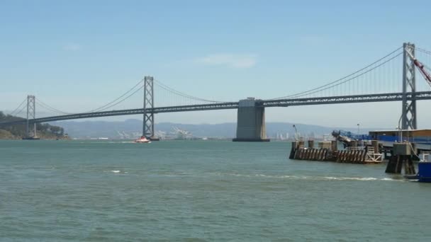 Міст через затоку Окленд — стокове відео