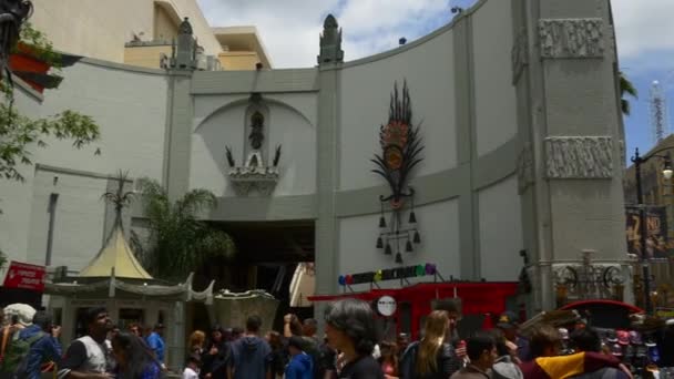 Hollywood Boulevard Walk of Fame — Stock Video