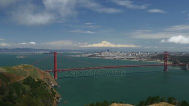 Golden Gate Köprüsü üzerinde göster