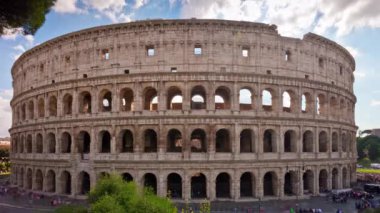 Colosseum veya Coliseum timelapse