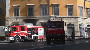 Yangın kaza Roma Caddesi üzerinde.