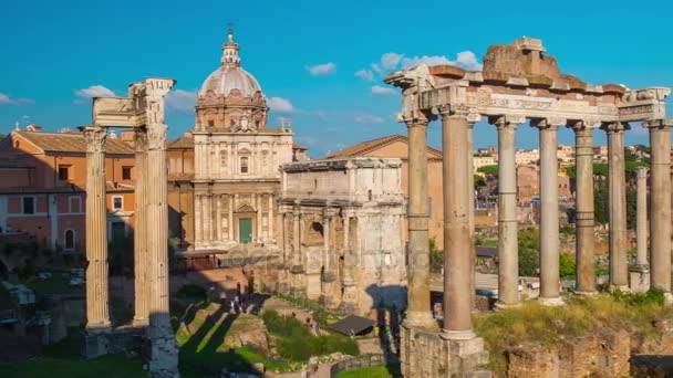 Ruinas de la antigua Roma — Vídeos de Stock