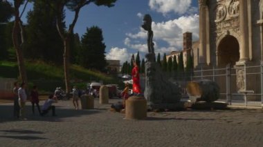 Titus Roma Forumu'Arch 