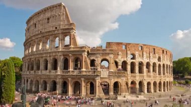 Colosseum veya Coliseum timelapse