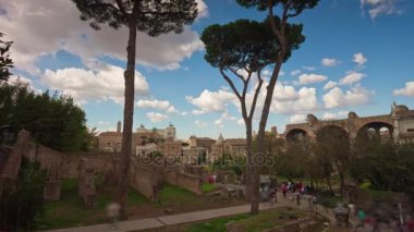 ünlü Roma forum panorama