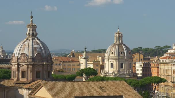 Ruinas de la antigua Roma — Vídeo de stock