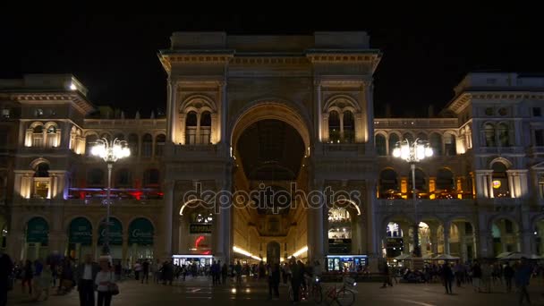 Galleria dello shopping panorama — Video Stock