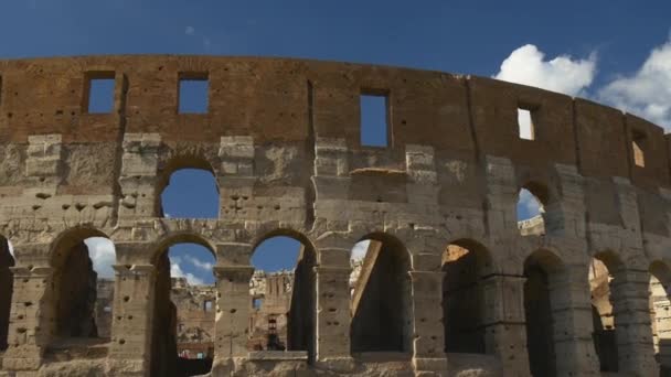 Flavian Amphitheatre in Rome — Stock Video