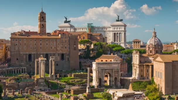 Muinaisen Rooman rauniot — kuvapankkivideo