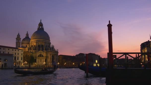 Basiliek van Santa Maria della Salute — Stockvideo