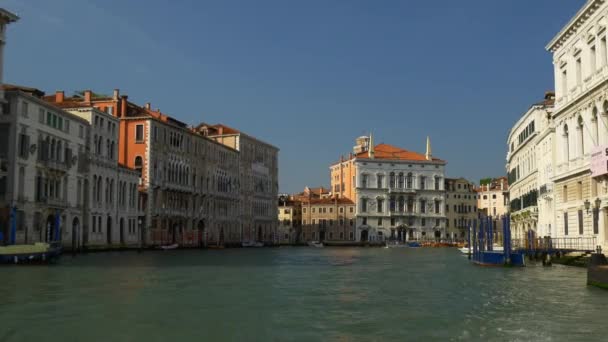 Prachtig uitzicht op het Canal Grande — Stockvideo