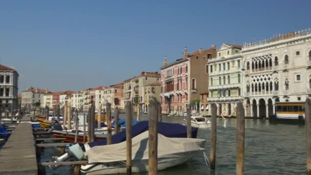 Όμορφη θέα του Canal Grande — Αρχείο Βίντεο