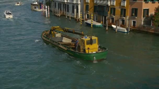 Όμορφη θέα του Canal Grande — Αρχείο Βίντεο