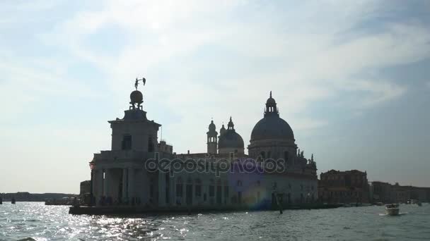 Basiliek van Santa Maria della Salute — Stockvideo