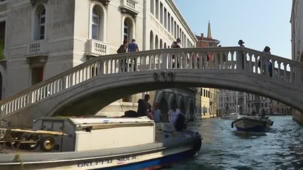 Прекрасний вид на Canal Grande — стокове відео