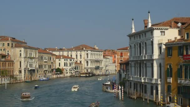 Прекрасний вид на Canal Grande — стокове відео