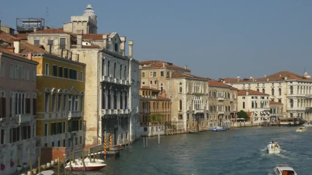 Prachtig uitzicht op het Canal Grande — Stockvideo