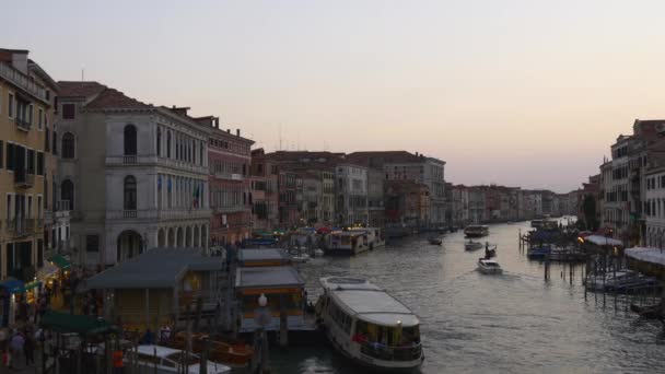 Piękny widok na Canal Grande — Wideo stockowe