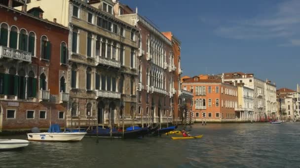 Bela vista do Canal Grande — Vídeo de Stock