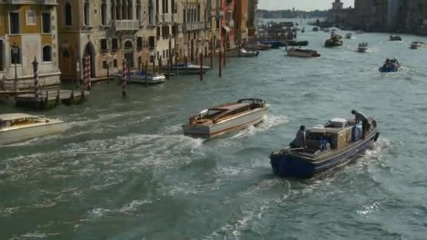 Прекрасний вид на Canal Grande — стокове відео