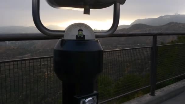 Vista desde el Observatorio Griffith — Vídeos de Stock
