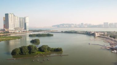 Macau taipa Adası cityscape panorama
